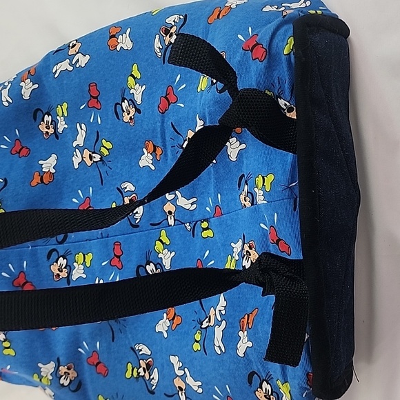 Handmade Hand Crafted Fabric Large Disney Goofy Drawstring  Backpack - Picture 7 of 16